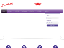 Tablet Screenshot of jkresidency.com